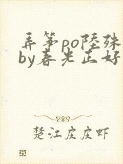 弄筝po陆殊词by春光正好