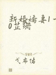 新婚娇妻1一40芷珊