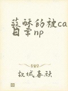 苏酥的被cao日常np封面