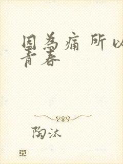 因为痛 所以叫青春