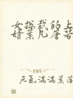 女总裁的上门龙婿叶凡唐若雪