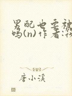 男配也要被爆炒吗(n)作者:筏喻