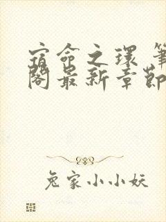 宿命之环 笔趣阁最新章节封面