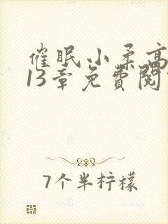 催眠小柔高达第13章免费阅读