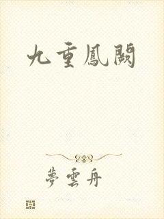 九重凤阙封面