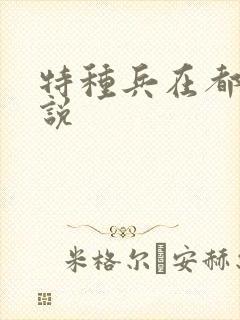 特种兵在都市小说