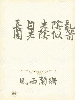 长日光阴乱作一团光阴似箭笔趣阁最新类似封面