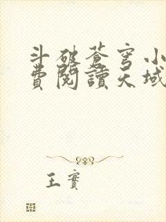 斗破苍穹小说免费阅读天域小说网