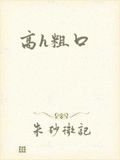 高h粗口