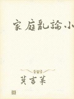 家庭乱论小说