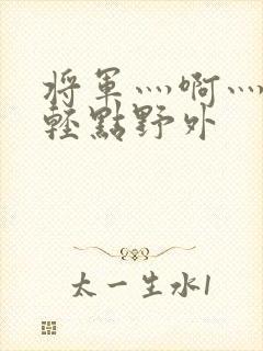 将军灬啊灬啊灬轻点野外