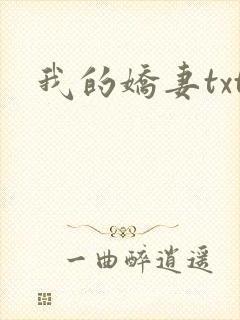 我的娇妻txt