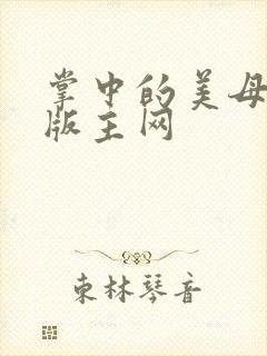 掌中的美母第一版主网