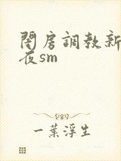 闺房调教新婚之夜sm