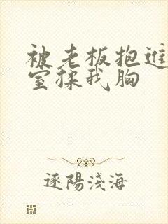 被老板抱进办公室揉我胸