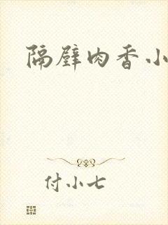 隔壁肉香小说