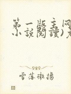 第一版主网(在小说阅读)免费阅读