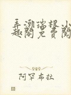 弄潮瑞根小说笔趣阁免费阅读封面