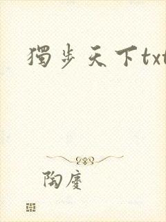 独步天下txt