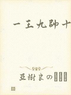 一王九帅十二宫封面