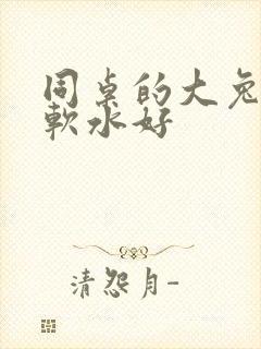 同桌的大兔子好软水好