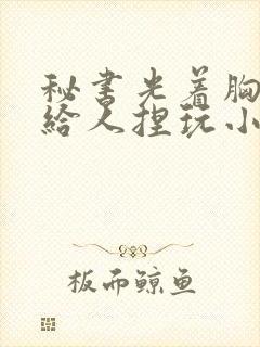 秘书光着胸奶头给人捏玩小说封面