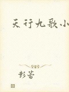 天行九歌小说