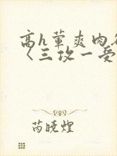 高h荤爽肉欲文〈三攻一受〉视频