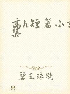 高h短篇小说合集