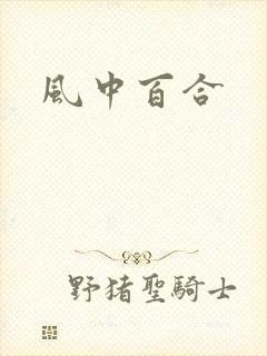 风中百合封面