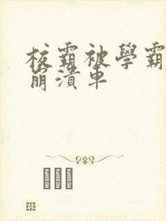 校霸被学霸玩到崩溃车