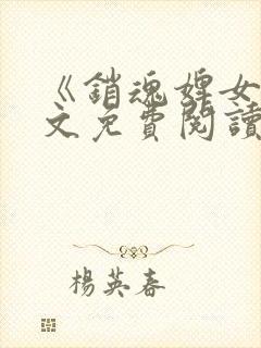 《销魂婢女》全文免费阅读无弹窗