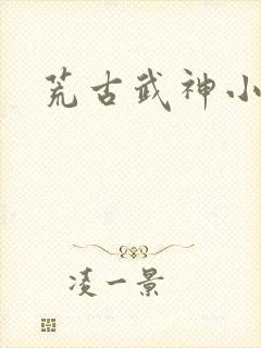 荒古武神小说封面