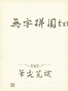无字拼图txt