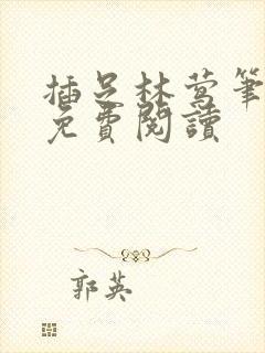 插足林莺笔趣阁免费阅读封面