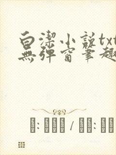 白洁小说txt无弹窗笔趣阁