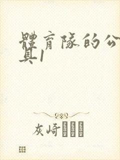 体育队的公用玩具1