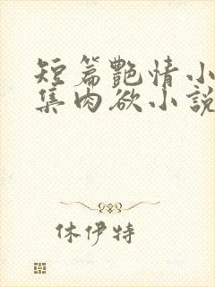 短篇艳情小说合集肉欲小说