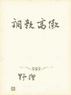 调教高傲