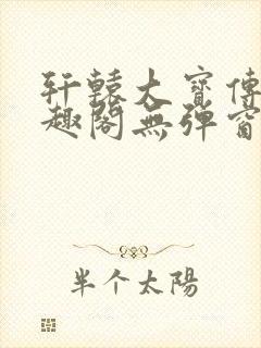 轩辕大宝传奇笔趣阁无弹窗