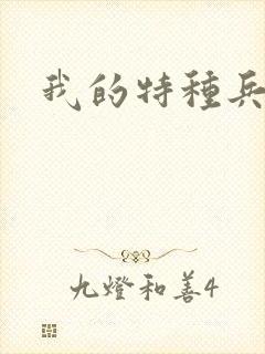 我的特种兵男友