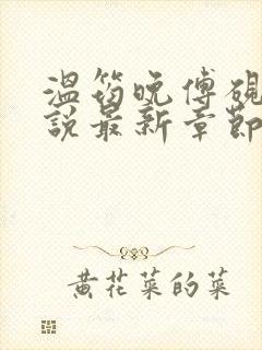 温筠晚傅砚白小说最新章节免费阅读