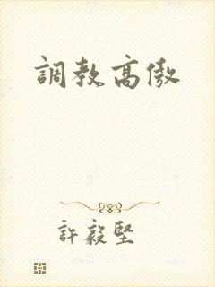 调教高傲