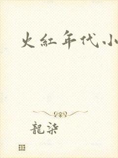 火红年代小说封面