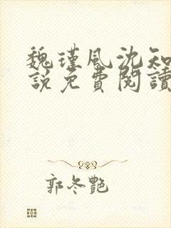 魏瑾风沈知玉小说免费阅读最新章节