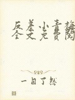 反差小青梅小说全文免费阅读