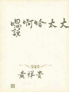 嗯啊哈太大了小说