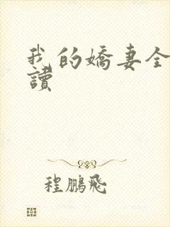 我的娇妻全文阅读