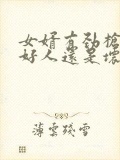 女婿有劲枪枪是好人还是坏人