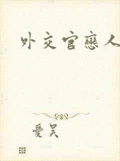 外交官恋人小说